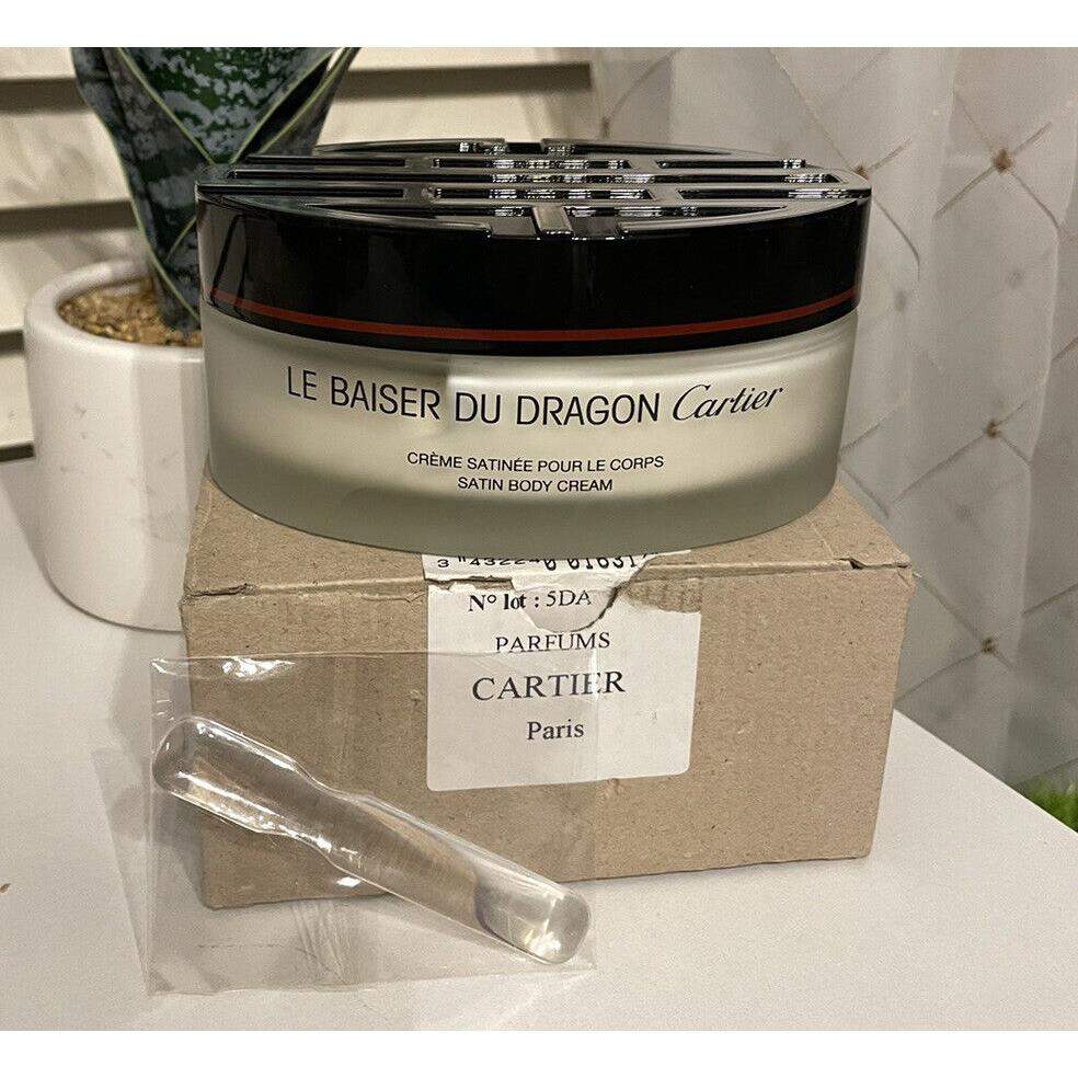 Le Baiser DU Dragon Cartier Satin Body Cream Tester