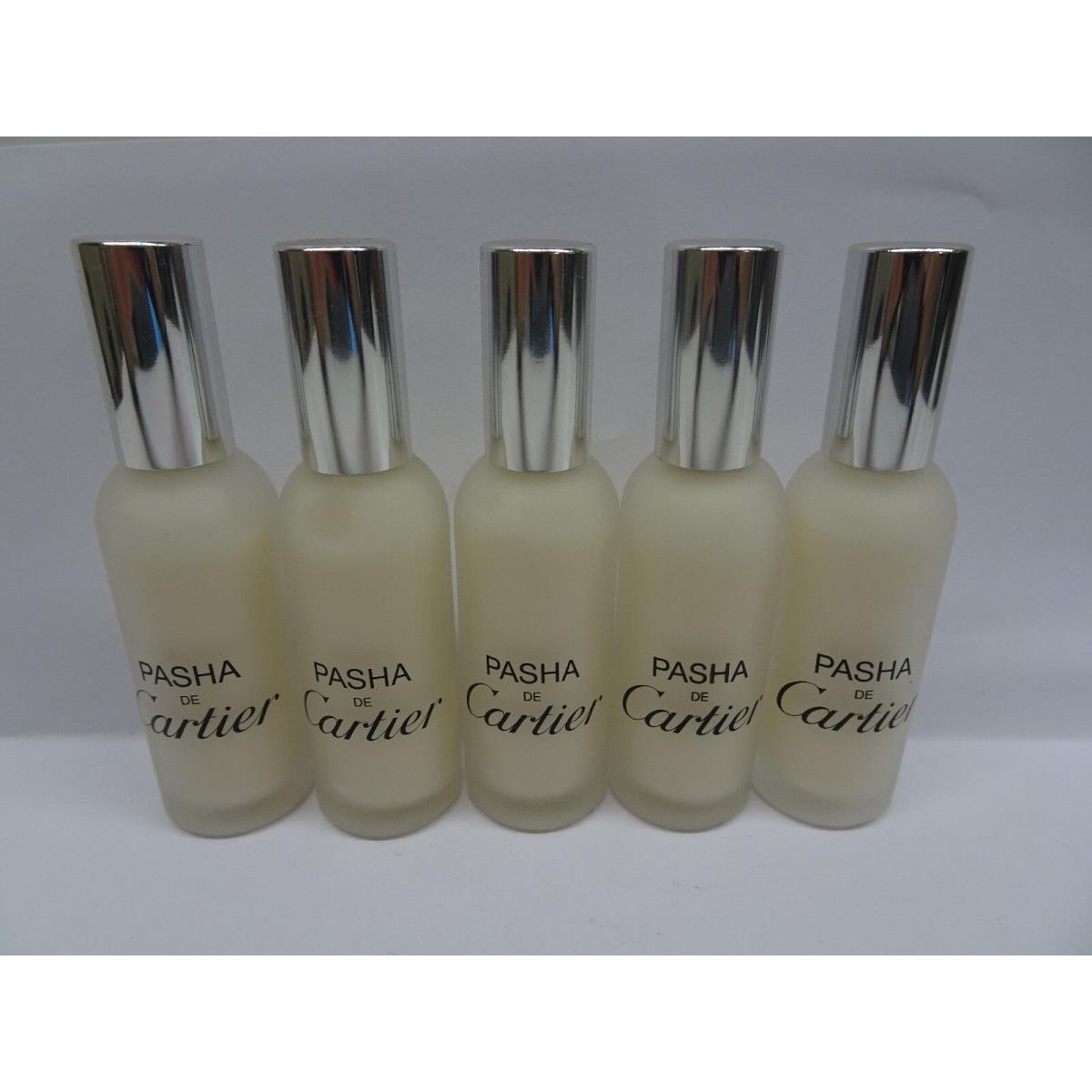 Pasha DE Cartier Revitalizing Facial Skincare 0.5 OZ Lot OF 5 Unboxed