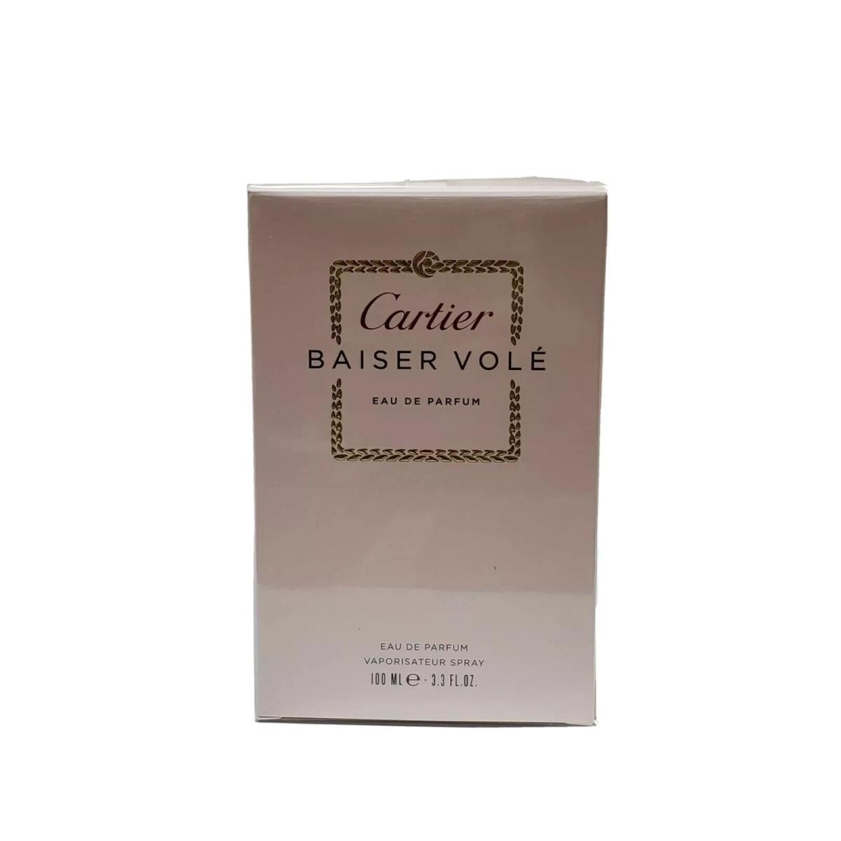 Baiser Vole By Cartier 3.4 oz Edp Eau De Parfum Spray Women