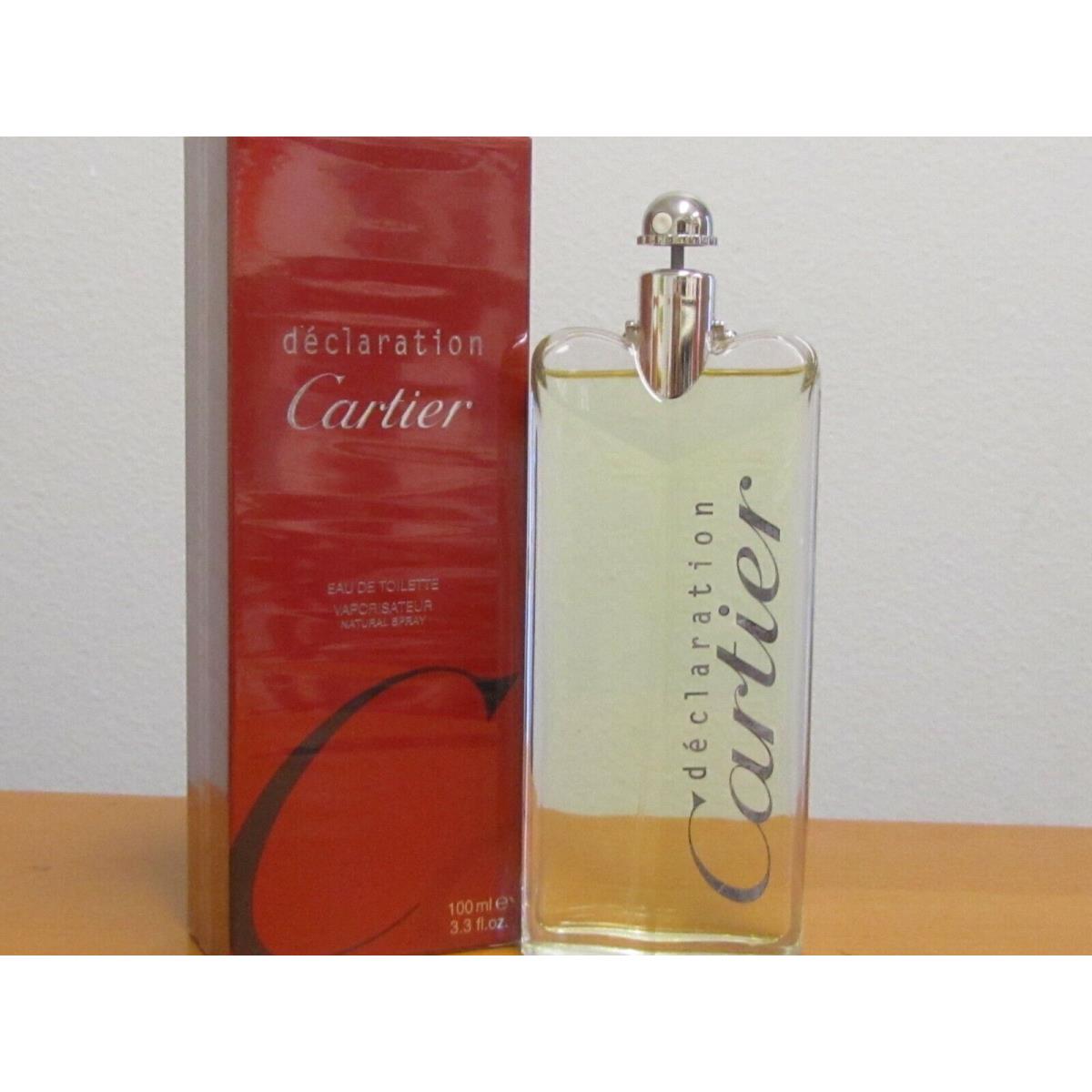 Declaration Cartier Men Cologne 3.3 oz /100 ml Eau De Toilette Spray Sealed