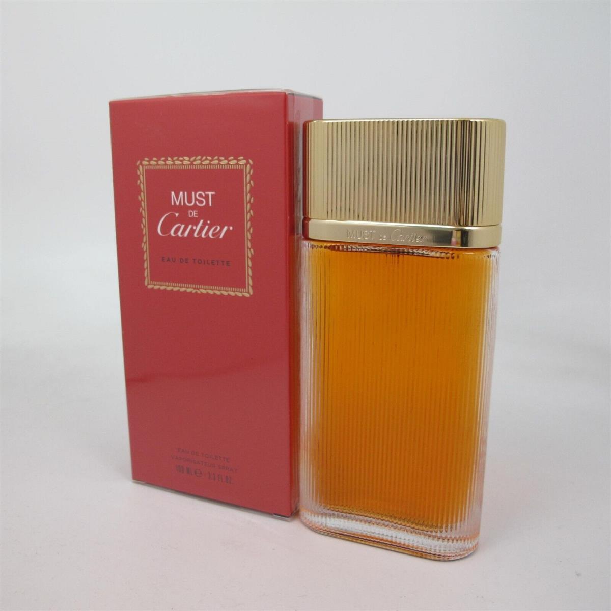 Must de Cartier by Cartier 100 Ml/ 3.3 oz Eau de Toilette Spray