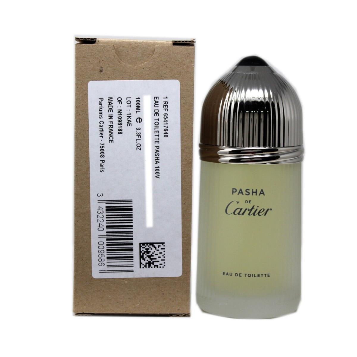 Cartier Pasha DE Cartier Eau DE Toilette Spray 100 ML/3.3 Fl.oz. T