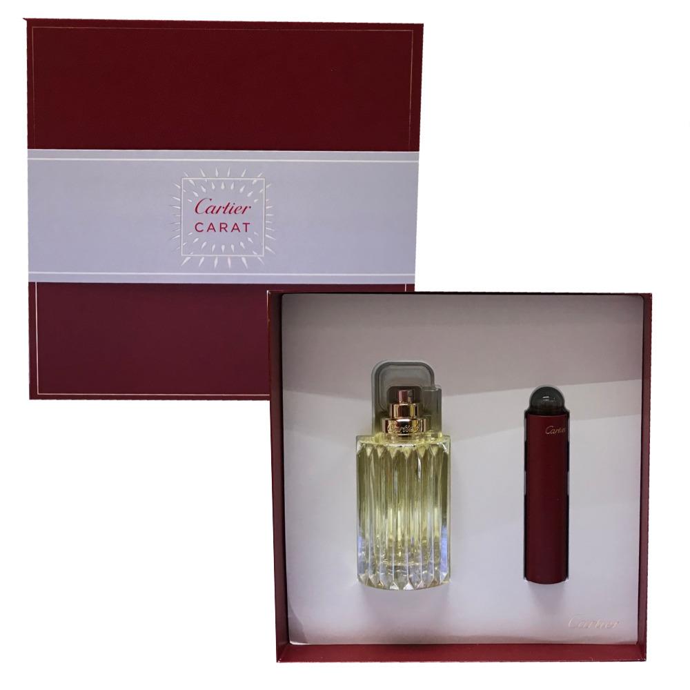 Cartier Carat BY Cartier Edp 3.3 OZ + Mini 0.5 OZ 2 PC Set