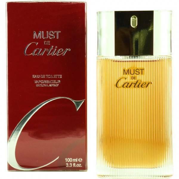 Must De Cartier 3.3 / 3.4 oz 100ml Spray Edt Women