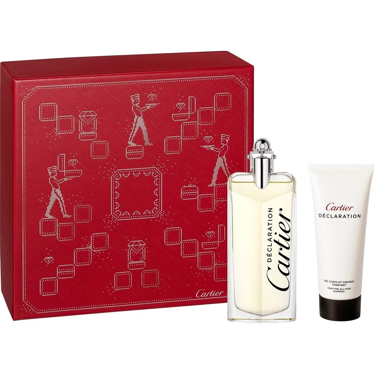 Declaration by Cartier 2pc Gift Set 3.3oz Edt Spray + 3.3oz Shower Gel