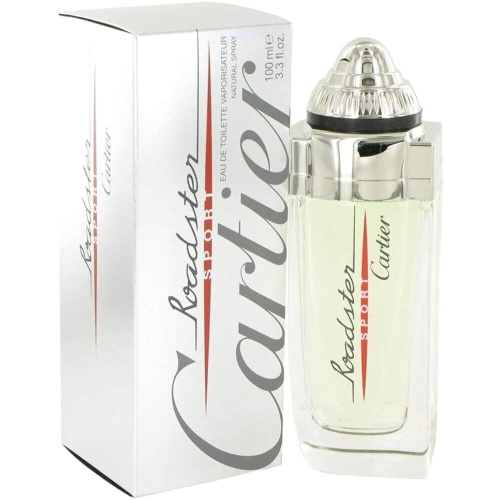 Men Cartier Roadster Sport by Cartier Edt Spray 3.4oz- 100ml