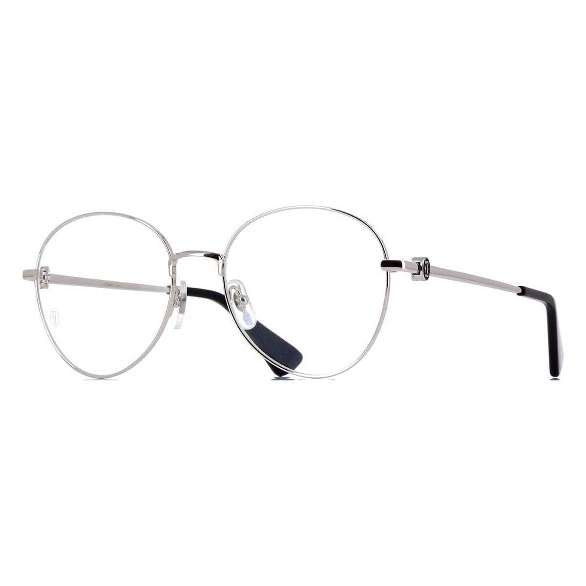 Cartier CT0449o-004 Silver Silver Eyeglasses