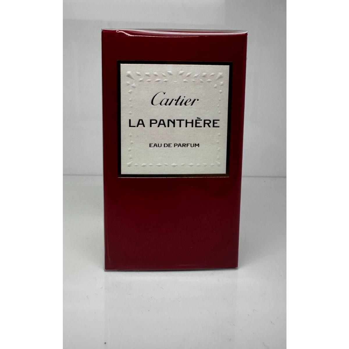 Cartier La Panthere 3.3 3.4 Oz 100ml Eau de Parfum Edp Spray For Women