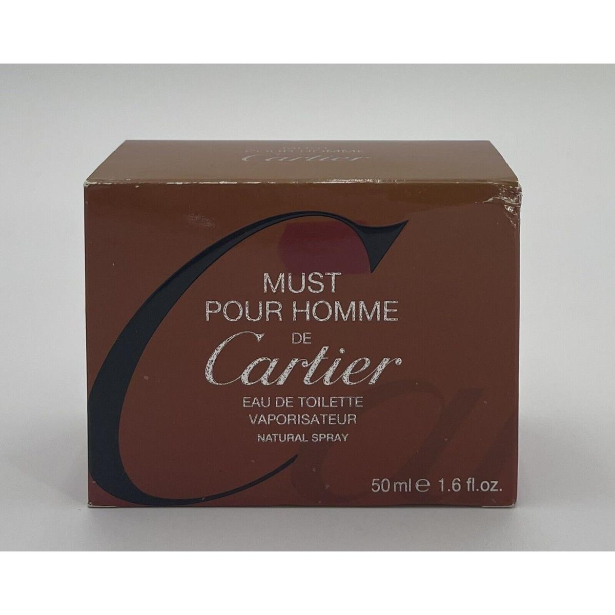 Must De Cartier Pour Homme Edt 1.6 Oz Men s