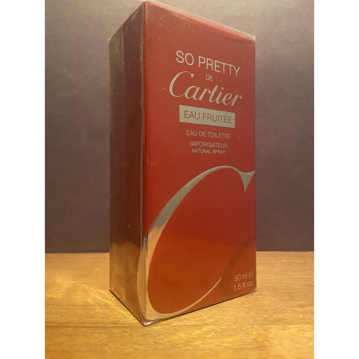 SO Pretty DE Cartier Eau Fruitee 1.6 oz / 50 ml Eau de Toilette Spray Box