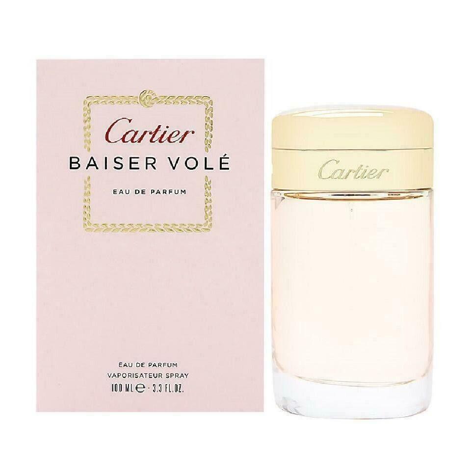 Cartier Baiser Vole 3.3 3.4 Oz 100ml Eau de Parfum Edp For Women