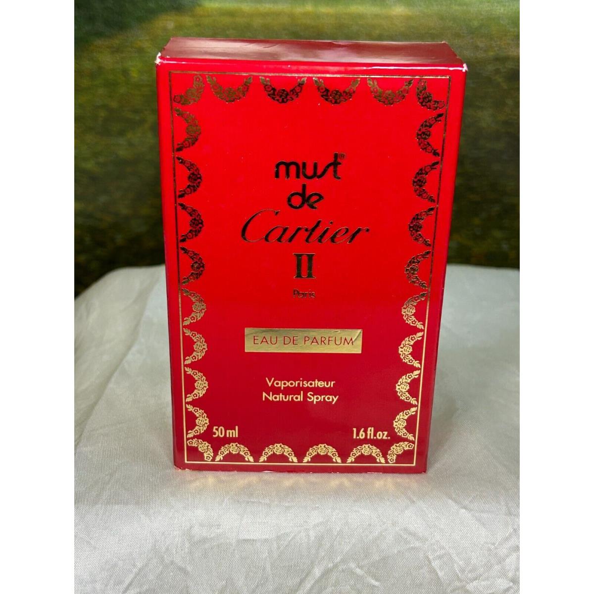 Must DE Cartier II 50ML Edp Vintage Spray