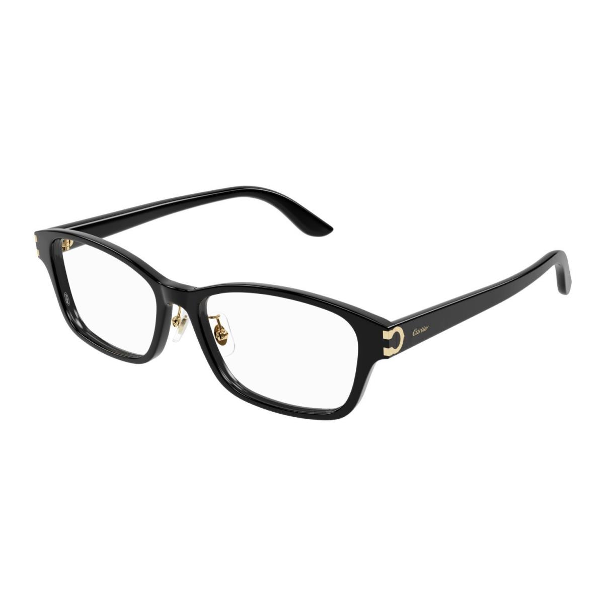 Cartier CT0457oJ-001 Black Black Eyeglasses