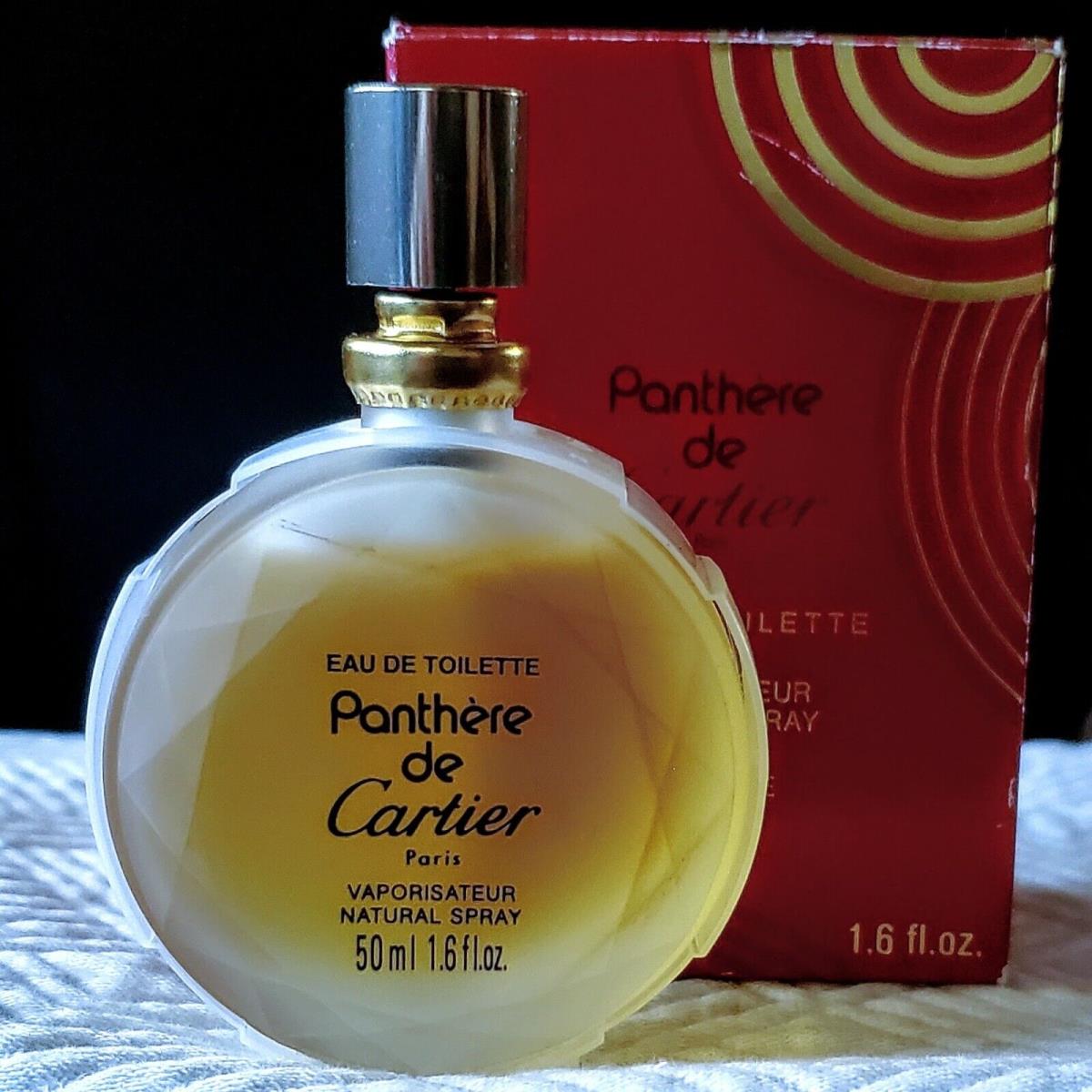 2002 Panthere de Cartier 1.6 oz Eau De Toilette Spray Refill Recharge 50 ml