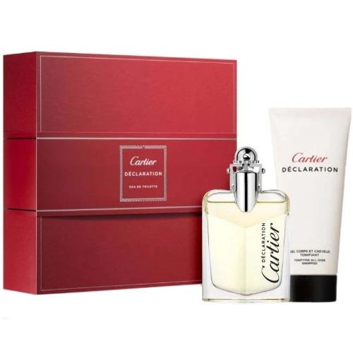 Declaration by Cartier 2pc Gift Set 1.6 oz Cologne + All Over Shampoo For Men