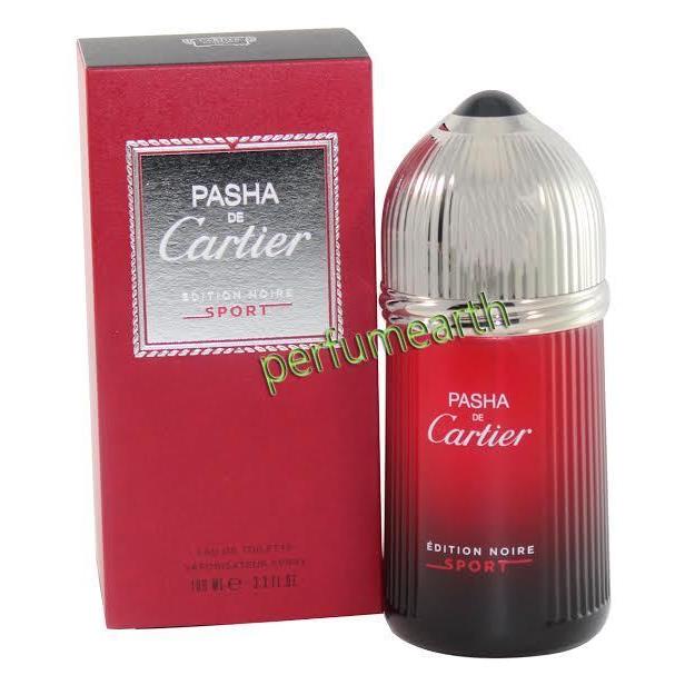 Pasha De Cartier Sport Noire By Cartier 3.3/3.4ozEdt Spray For Men