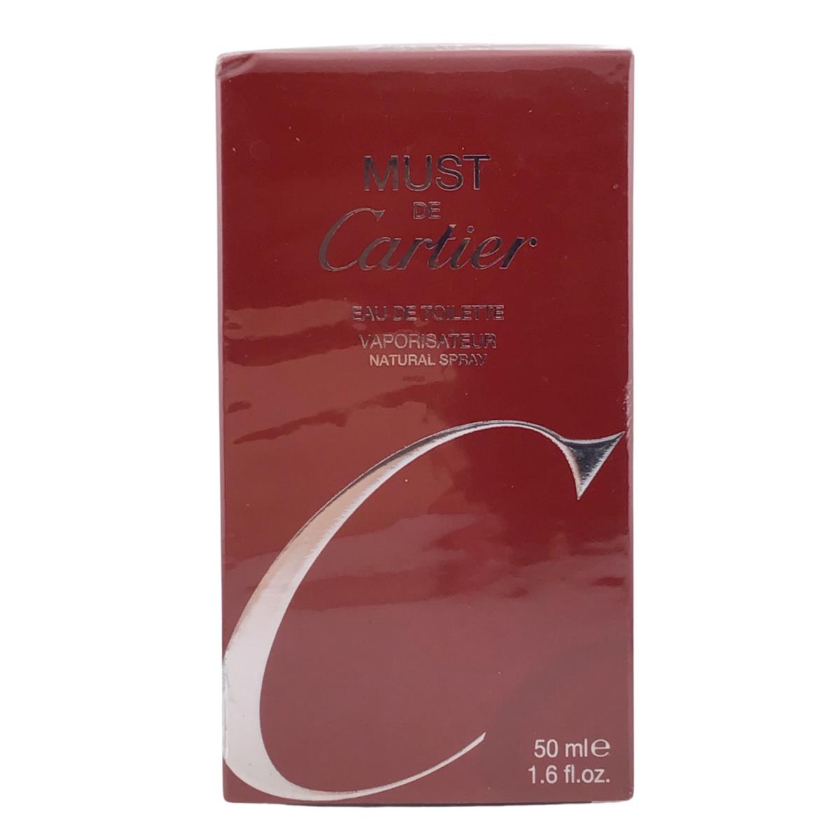 Must de Cartier Eau de Toilette Natural Spray 50 mL/1.6 fl oz Fast