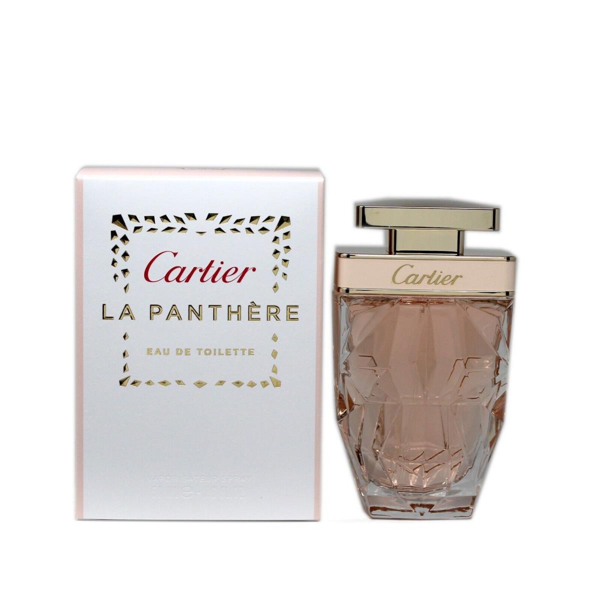 Cartier LA Panthere Eau DE Toilette Natural Spray 50 ML/1.6 Fl.oz