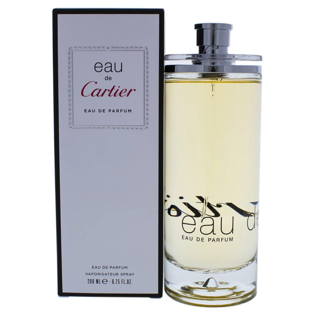 Eau De Cartier by Cartier For Men Edt 6.75 FL OZ /200ML Natural Spray