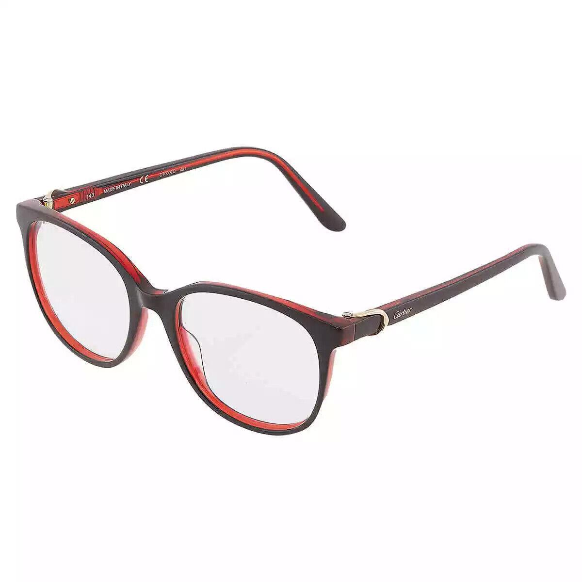 Cartier CT0007o-001 Frame Black Black Eyeglasses