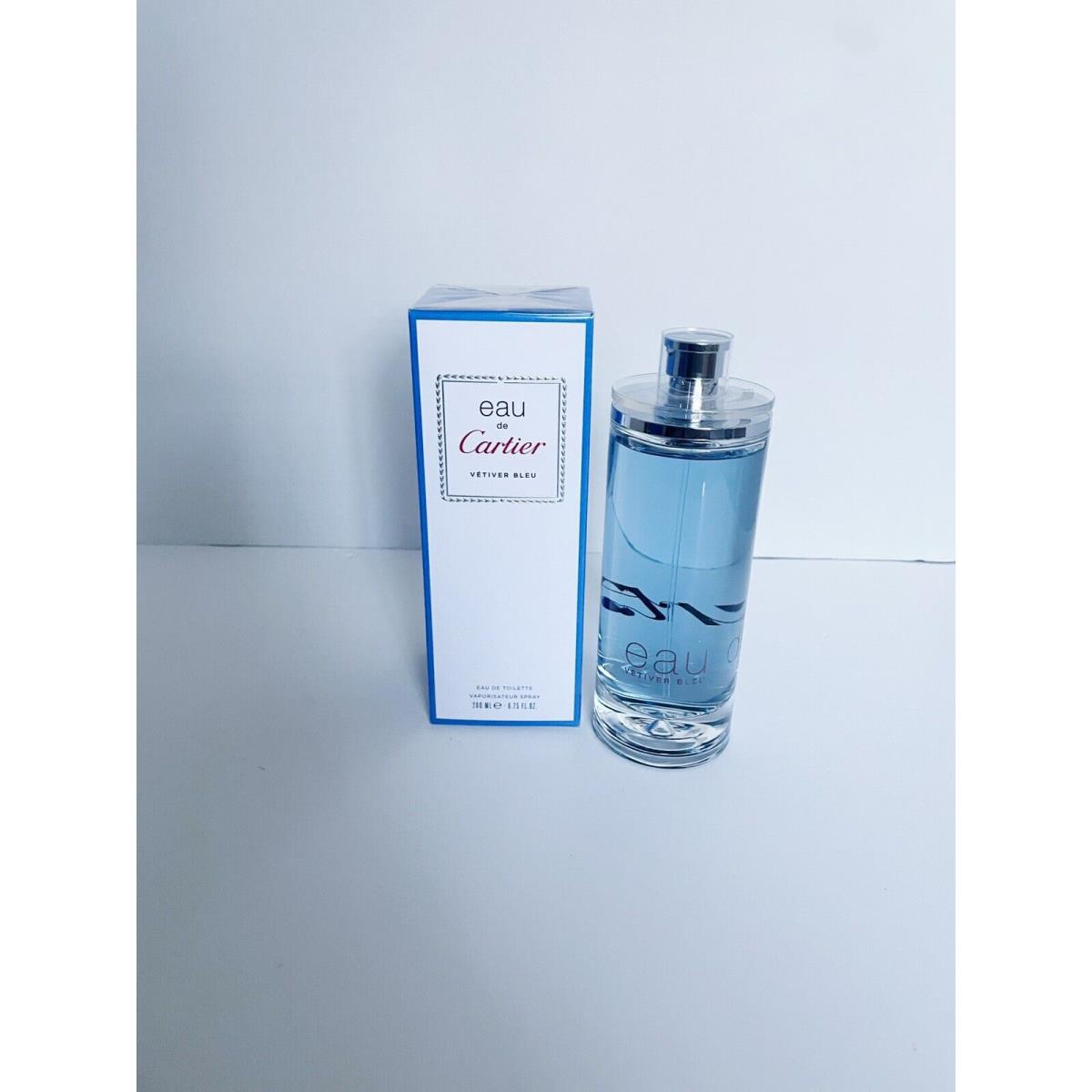 Eau De Cartier Vetiver Bleu 6.75 oz/200 ml Eau de Toilette Spray Men