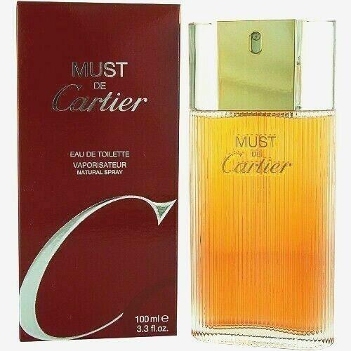 Must De Cartier by Cartier 3.3 / 3.4 oz 100 ml Eau de Toilette Spray For Women