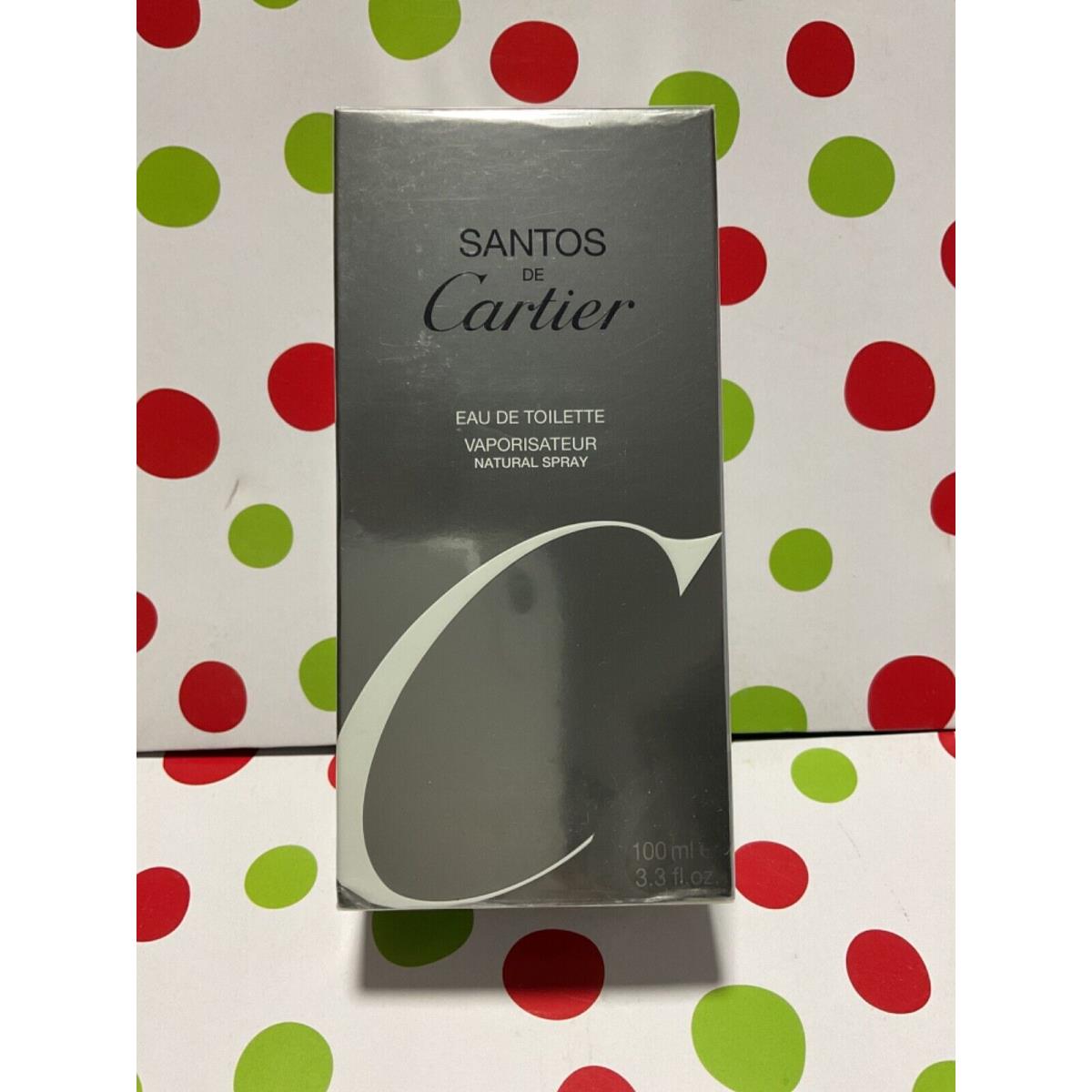 Santos DE Cartier For Men 3.3 Fl.oz. Edt Spray