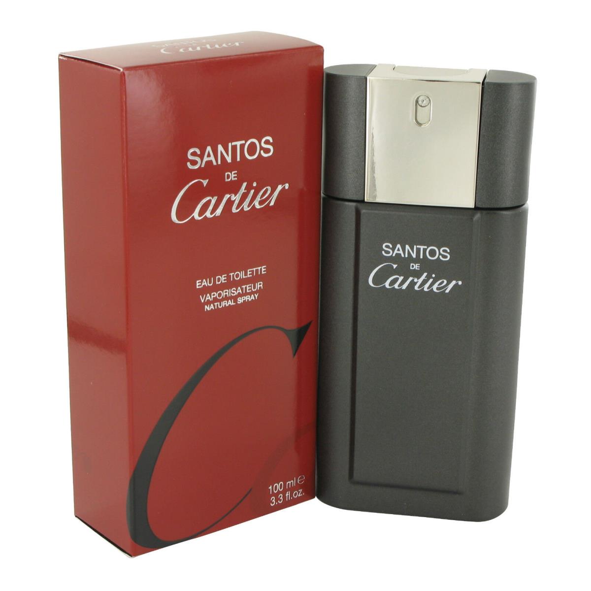 Santos De Cartier by Cartier Men 3.3 oz Eau de Toilette Spray