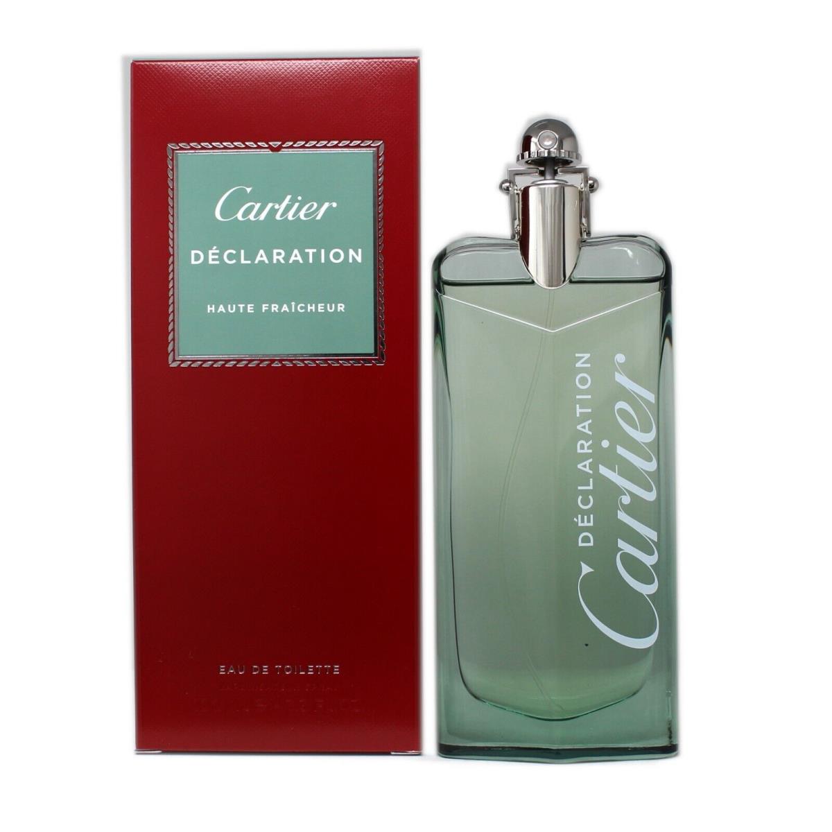 Cartier Declaration Haute Fraicheur Eau DE Toilette Spray 100 ML/3.3 Fl.oz