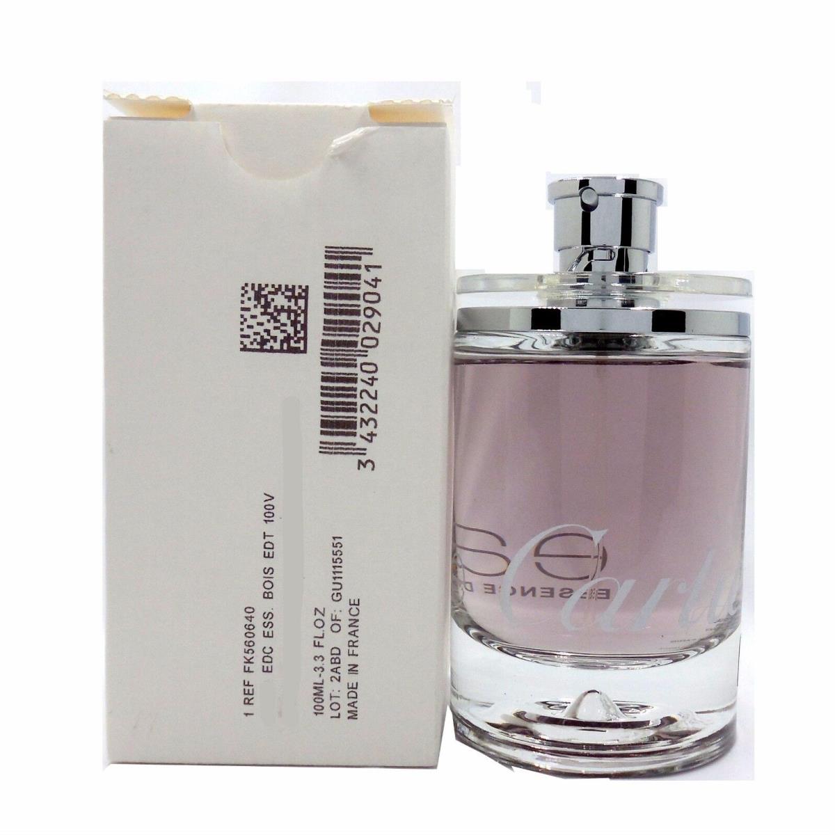 Eau DE Cartier Essence DE Bois Eau DE Toilette Spray 100 ML / 3.3 Fl.oz. T