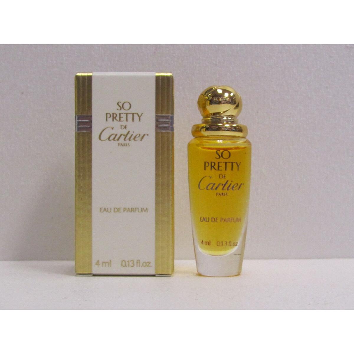 So Pretty De Cartier For Women 0.13 oz Eau de Parfum Splash Mini Rare