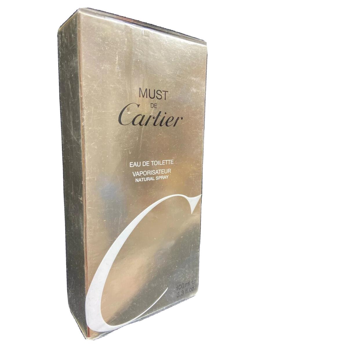 Must DE Cartier Eau DE Toilette 3.3oz Spray