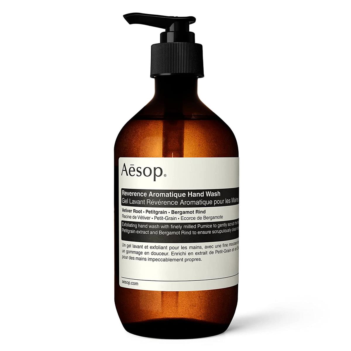 Aesop Reverence Aromatique Hand Wash 500 mL Paraben Cruelty-free Vegan