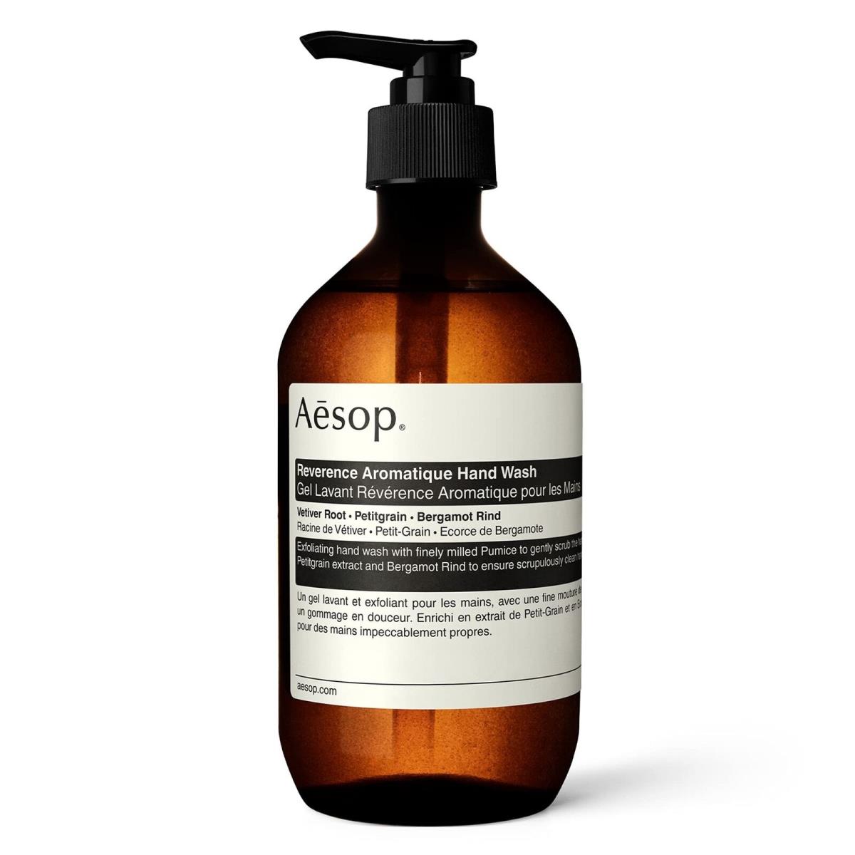 Aesop Reverence Aromatique Hand Wash - Cleanse and Exfoliate The Hands