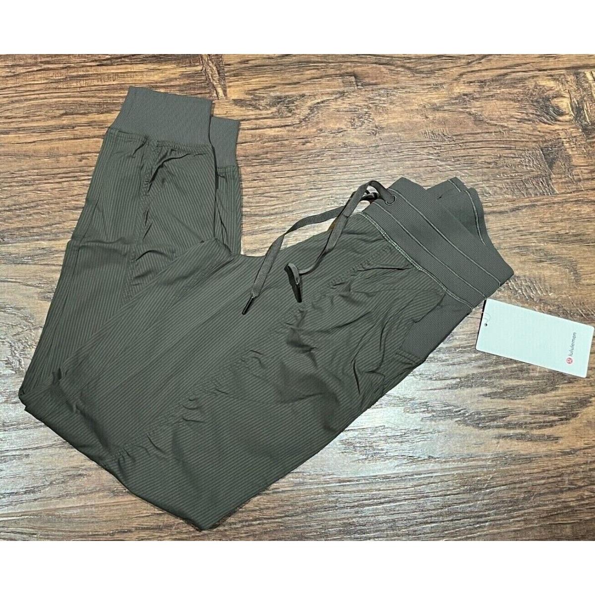 Women Lululemon Dance Studio Mid-rise Jogger Full Length Army Green 6-8-10