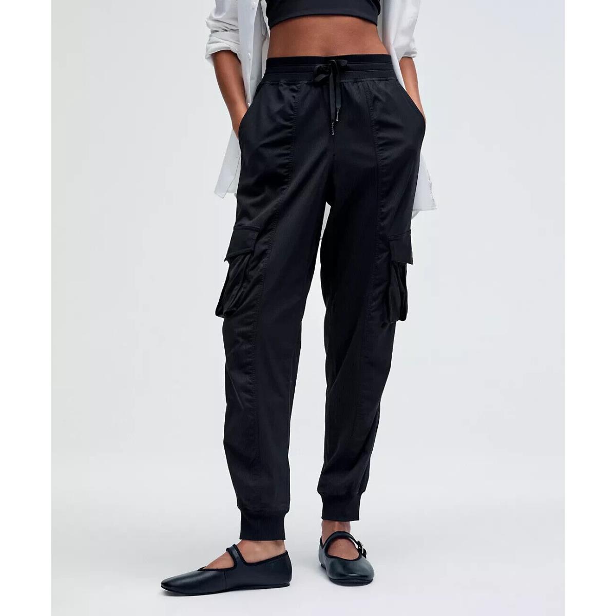 Lululemon Dance Studio Relaxed-fit Mid-rise Cargo Jogger Black. LW5GICS. S.m.l