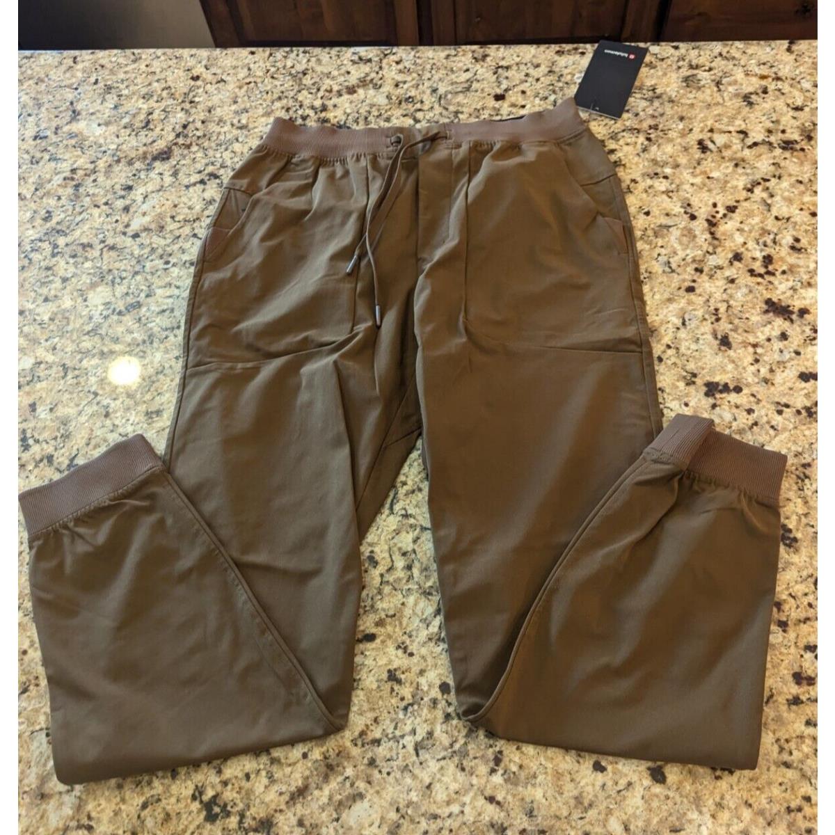 Lululemon Men`s Abc Jogger Dark Artifact Brown Size M