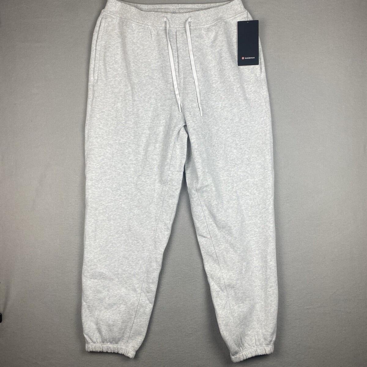 Lululemon Men s Large Steady State Jogger Heathered Core Light Grey LM5AVRS