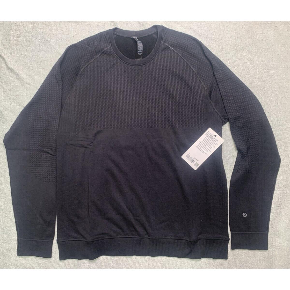 Lululemon Engineered Warmth Long-sleeve Crew Size XL Black