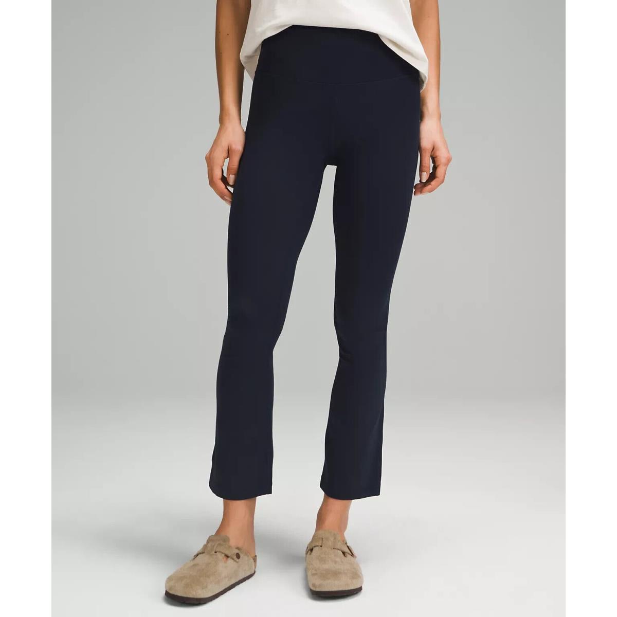 Lululemon Align High-rise Mini-flare Pant Extra Short True Navy Size 8. LW5FCHS