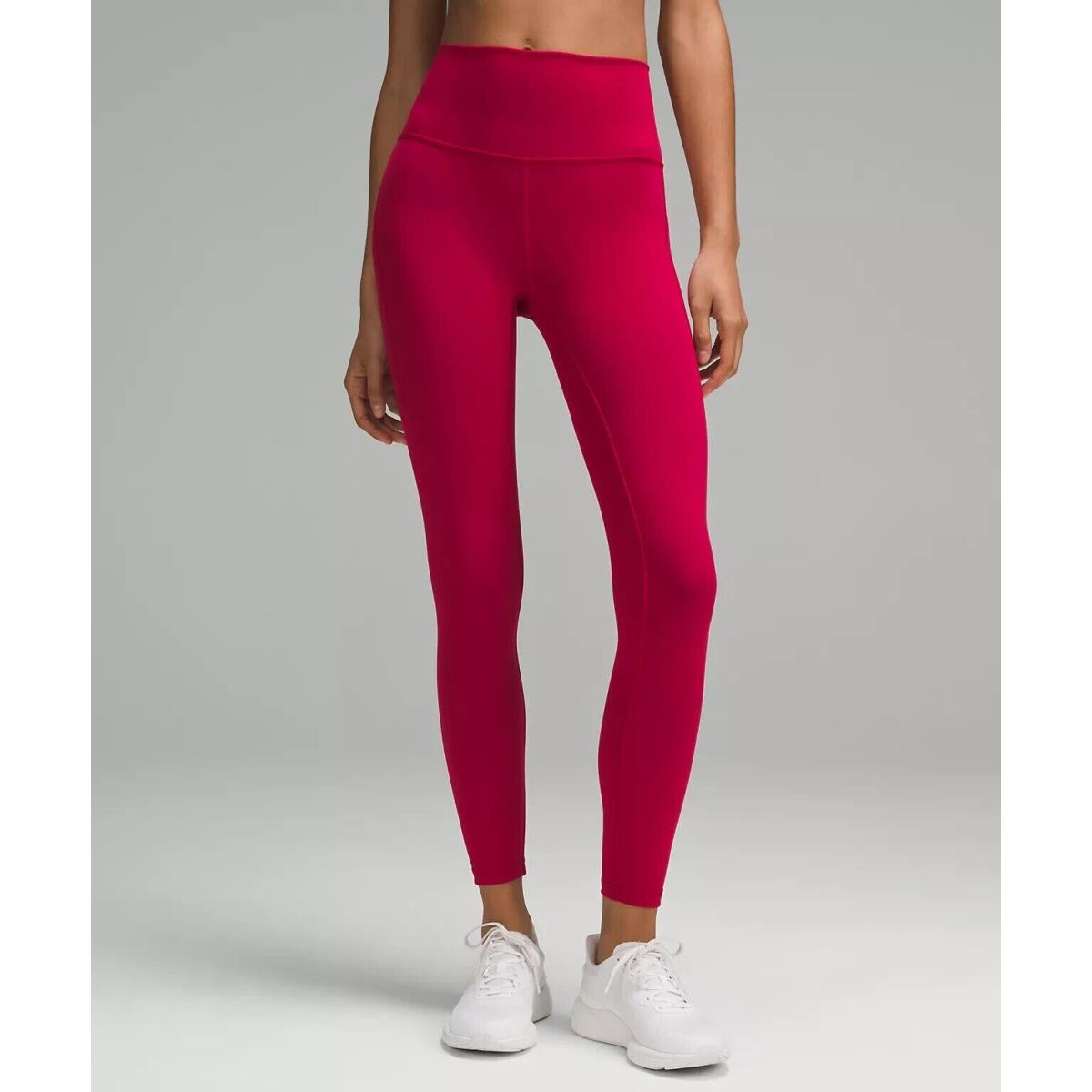 Lululemon Wunder Train High-rise Tight with Pockets 25 . Ruby Red. Size 12