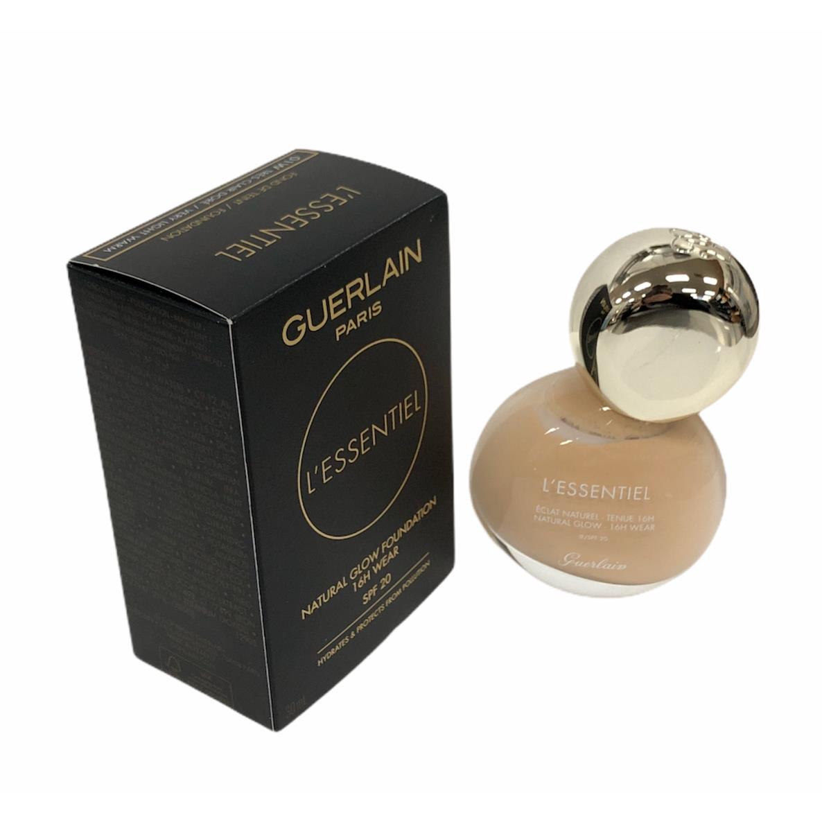 Guerlain L`essentiel Natural Glow Foundation SPF20 30mL/1Oz You Pick 01W VERY LIGHT WARM