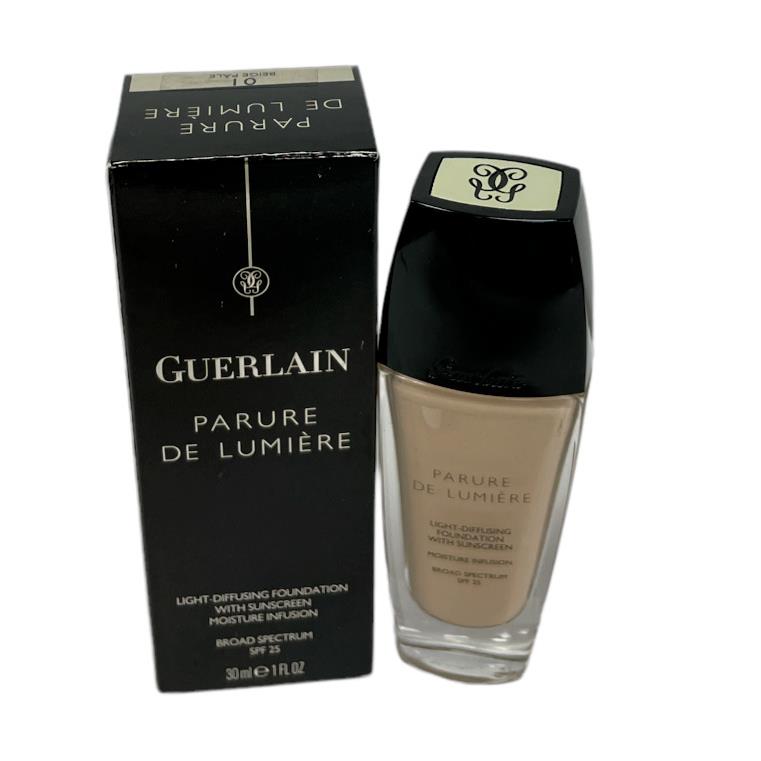 Guerlain Parure De Lumiere Foundation SPF25 30mL / 1oz You Pick 01 Beige Pale