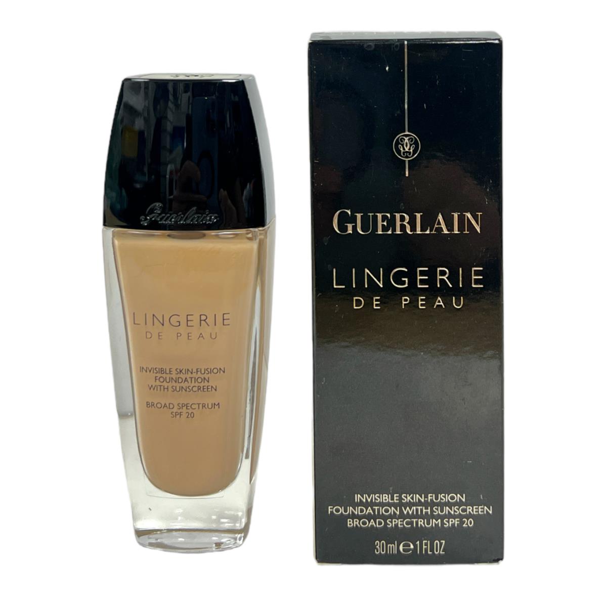 Guerlain Lingerie Invisible Skin-fusion Foundation SPF20 30mL/1oz You Pick 02 Beige Clair