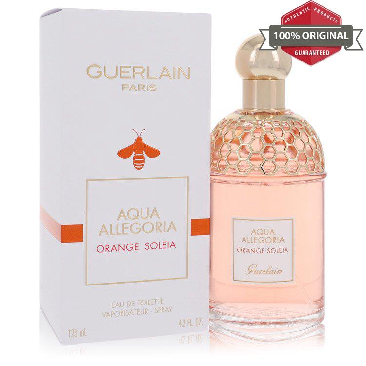 Guerlain Aqua Allegoria Orange Soleia Cologne 4.2 oz Edt Spray Unisex For Men