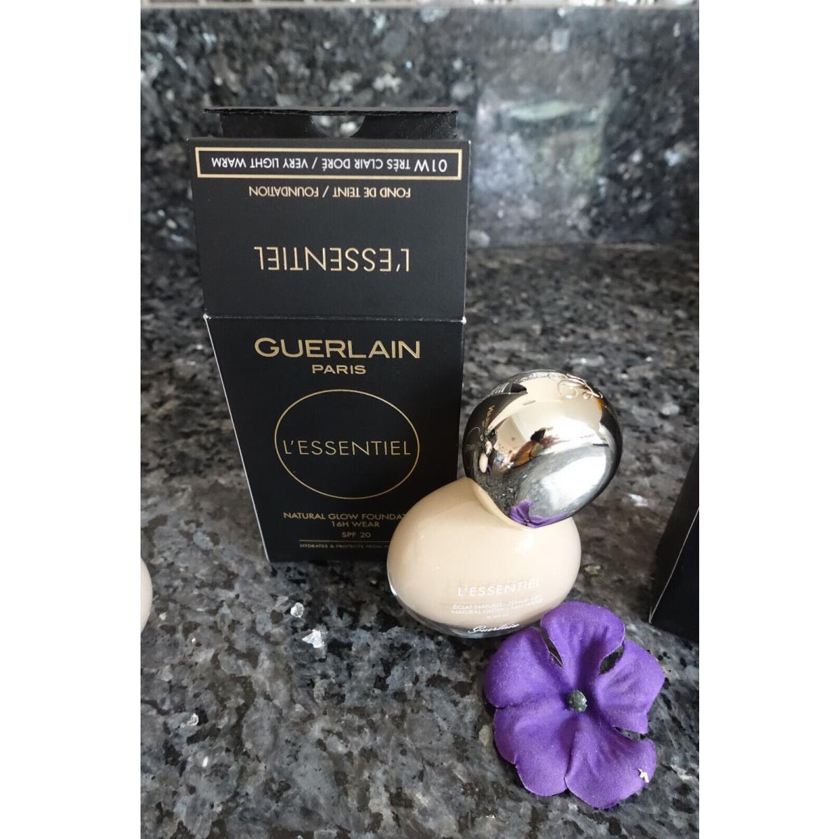 Guerlain L`esentiel Natural Glow Foudation 16H Wear Select Yours