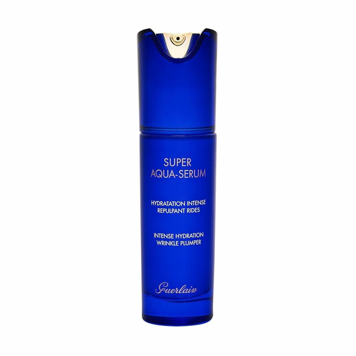 Guerlain Super Aqua Serum Intense Hydration Wrinkle Plumper 1oz/ 30ml