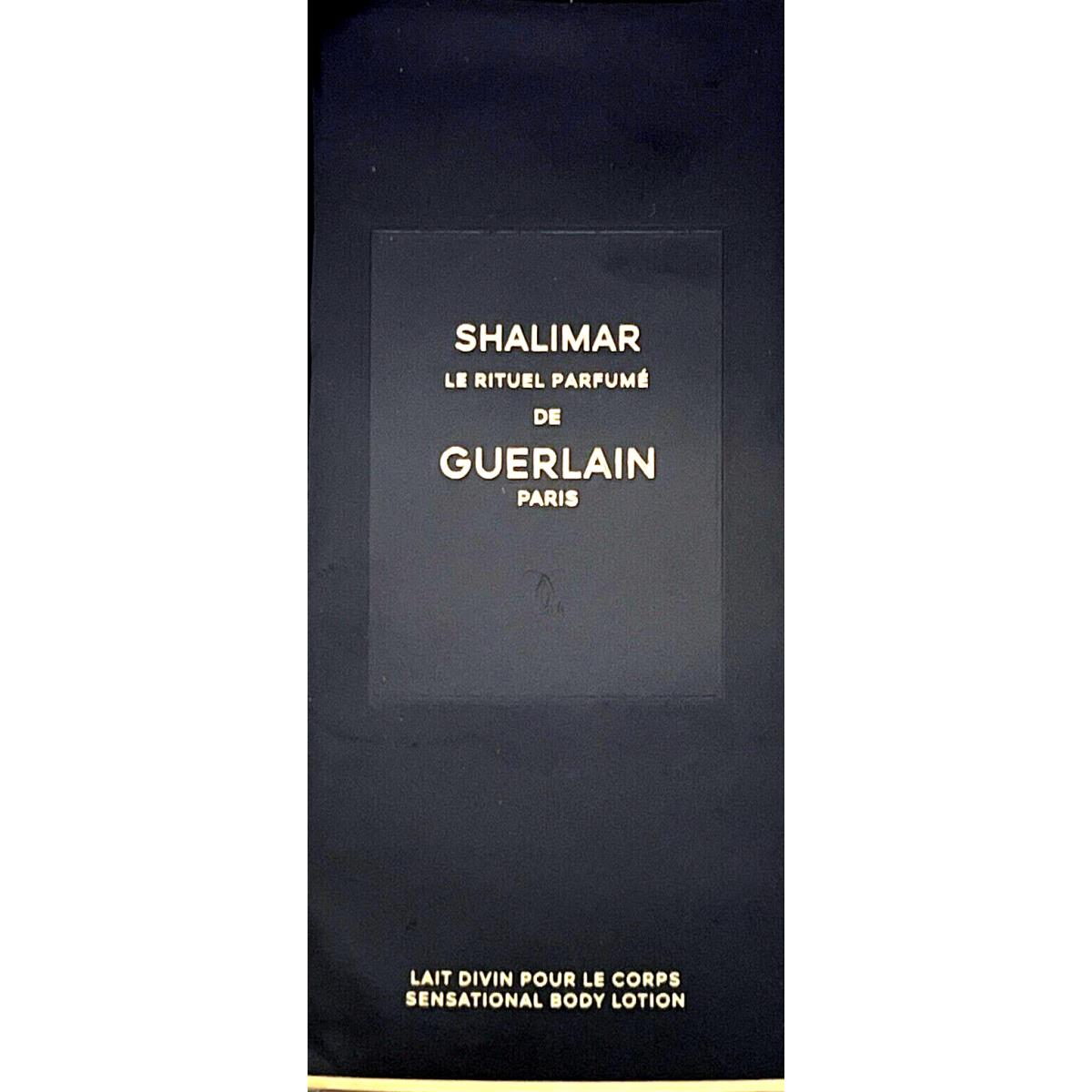 Guerlain Shalimar Body Lotion For Women 6.7 Oz / 200 ml