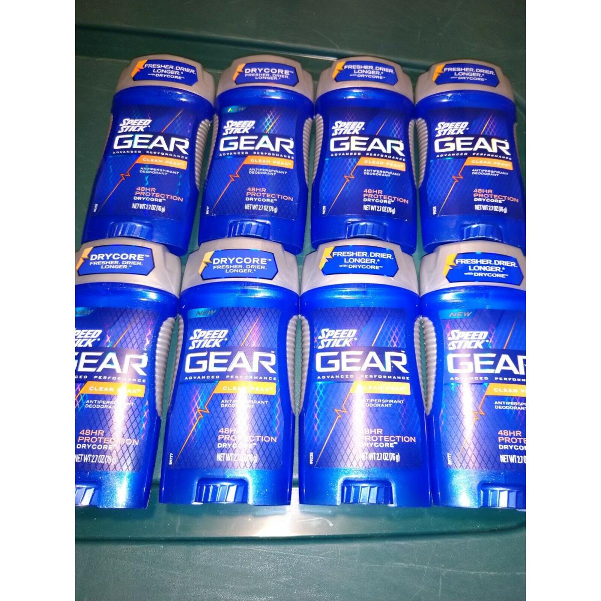 8 Speed Stick Gear Advanced Performance Clean Peak Deodorant 48 HR Protection