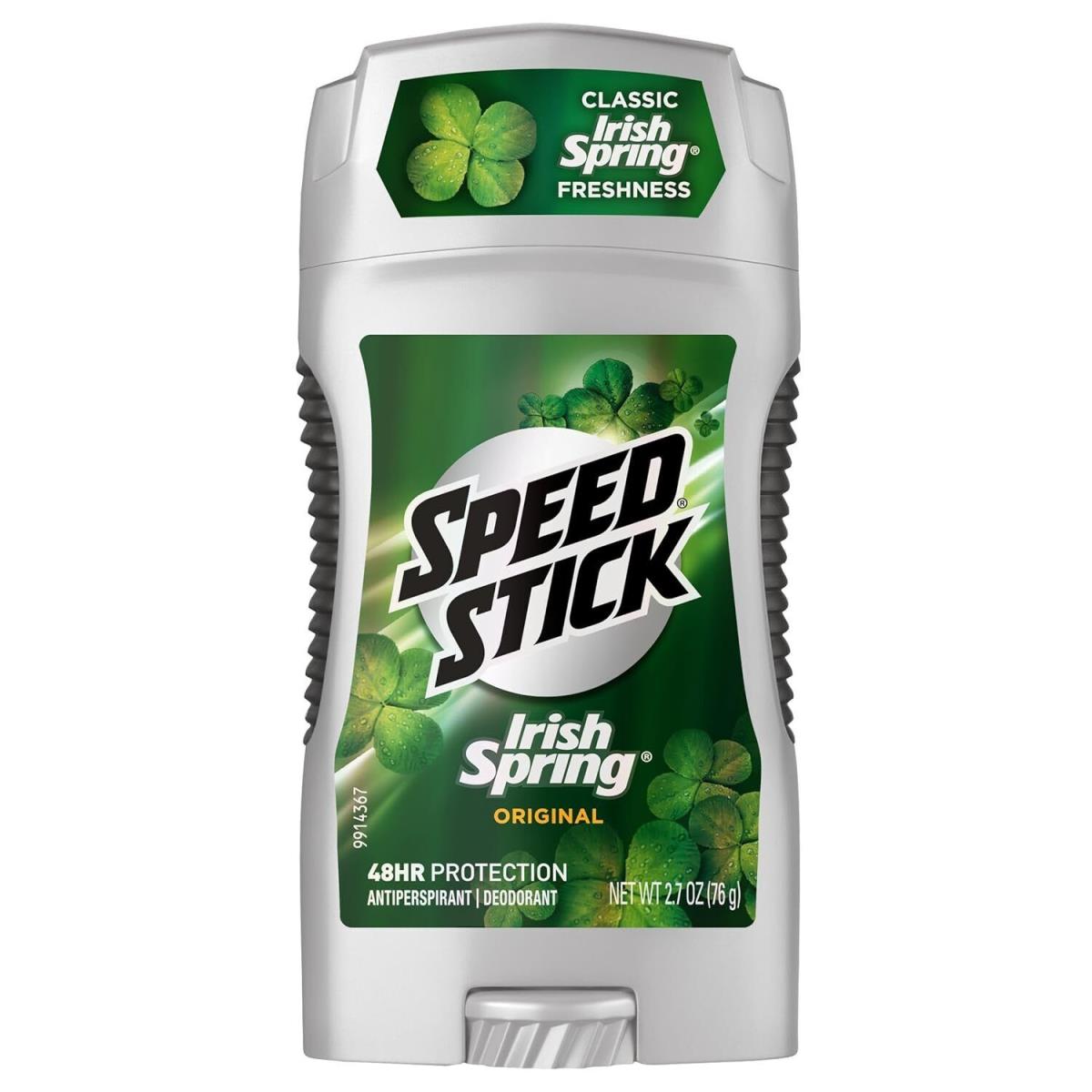 Speed Stick Antiperspirant and Deodorant Irish Spring - 2.7 Ounce 6 P